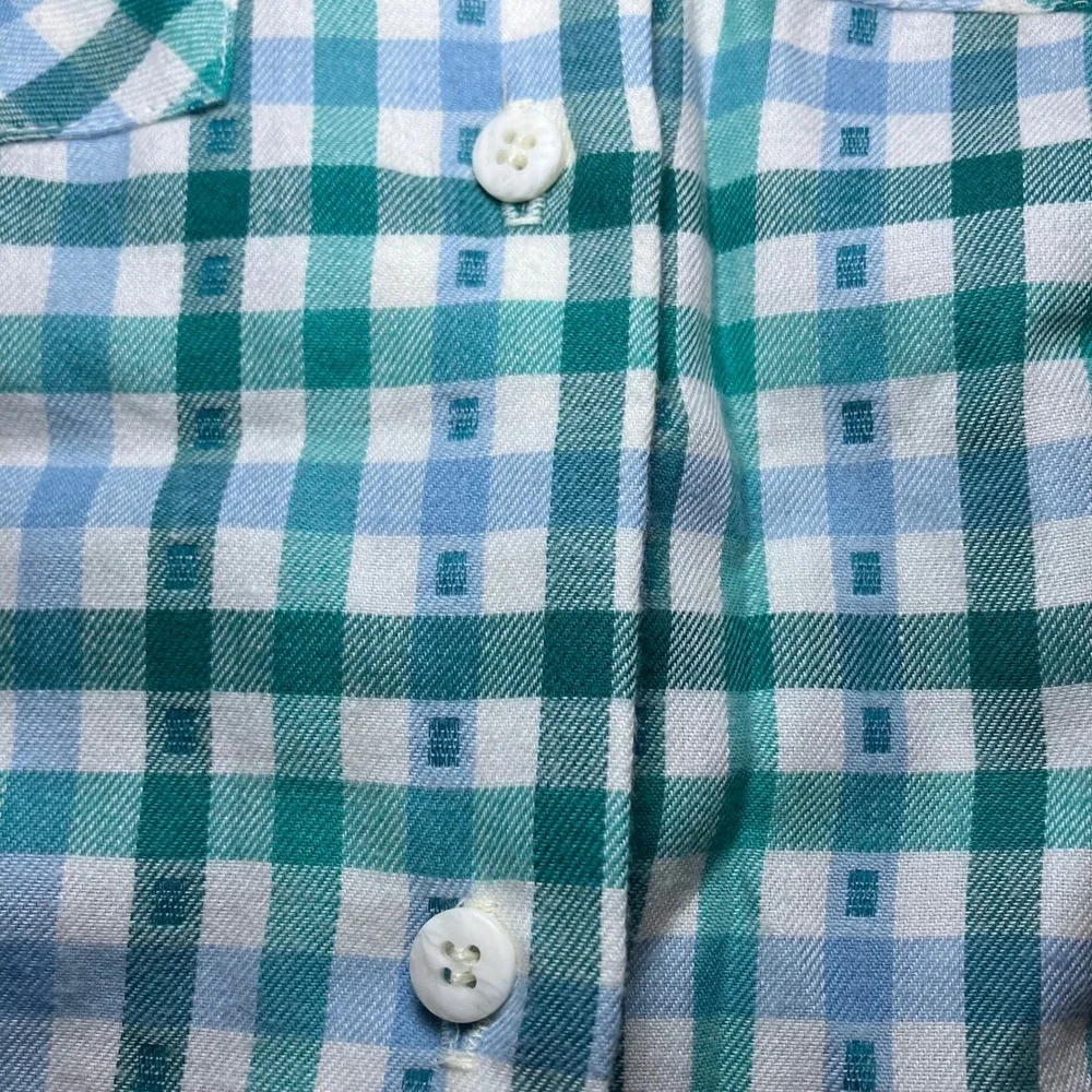 1980s Deadstock NWT Vintage Cheryl Tiegs Button-Down Shirt Size 10 Sears USA - Picture 7 of 12